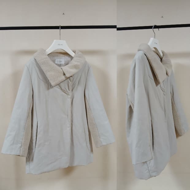 (140만원) 한섬 타임 점퍼 패딩 자켓 / 55~66