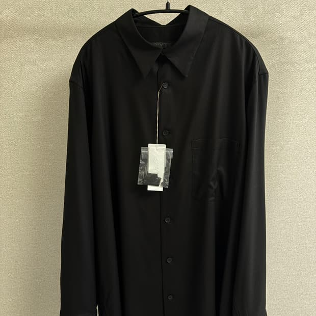요지야마모토 yohji Yamamoto 26ss 레이온 레귤러 셔츠