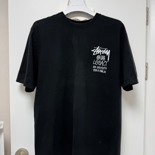 스투시 아워레가시 서프맨 반팔 L