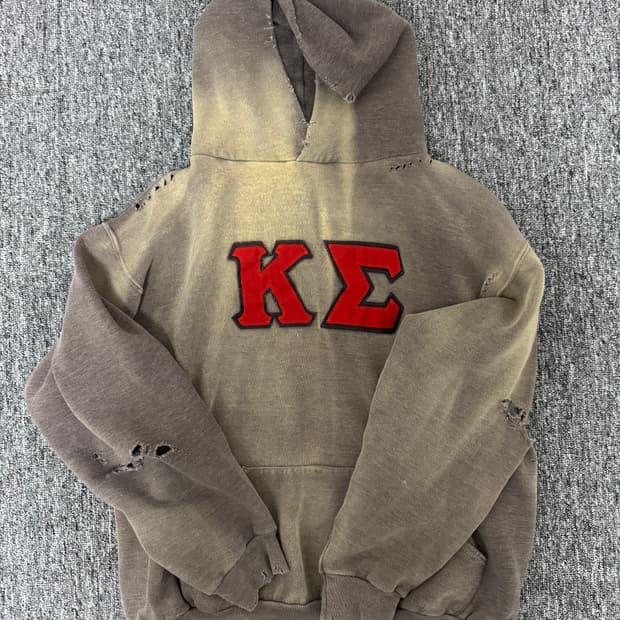 러셀 빈티지 후드티 