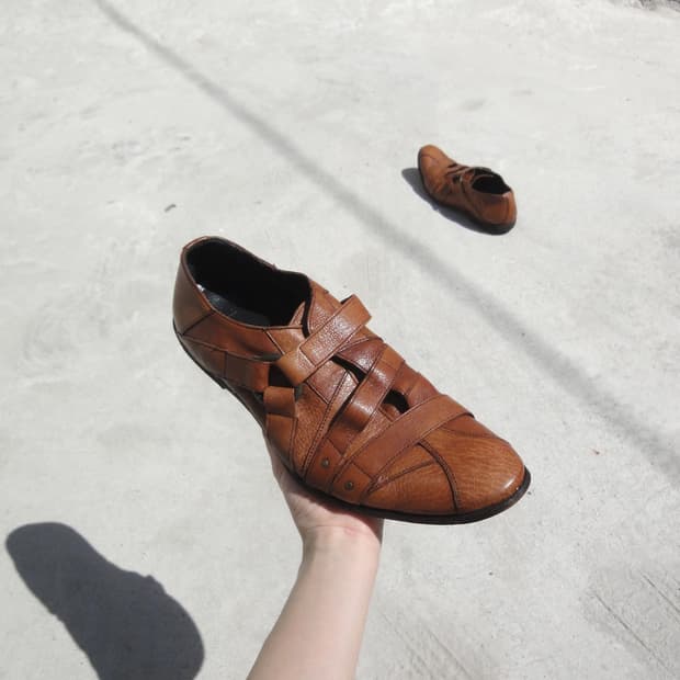 WHOOP DE DOO ring gather detail shoes 