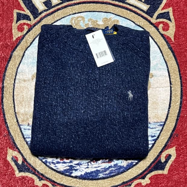 폴로 prl 말드 울 블렌드 스웨터 