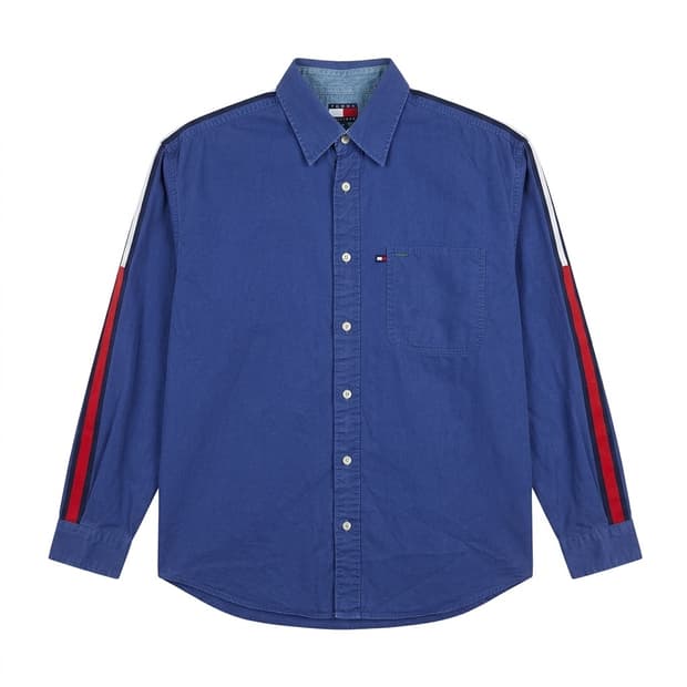 타미힐피거 네이비 셔츠 M/M