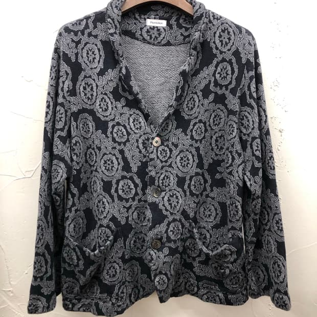 plantation 자카드 코튼 블레이저