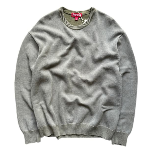 슈프림 리플렉티브 스웨터 L(XL)