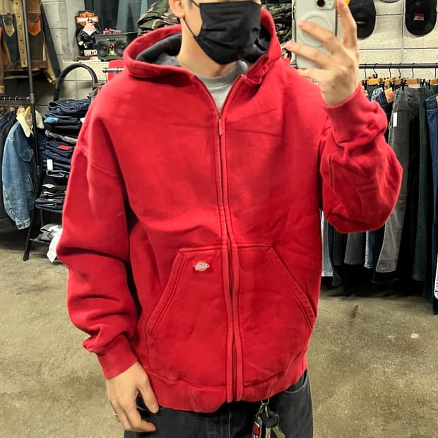 디키즈 헤비 후드 집업 (110)