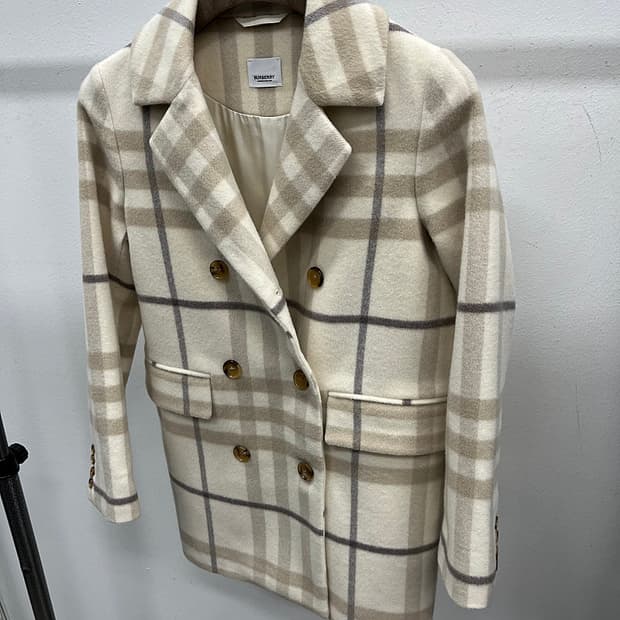여) 버버리 신형 키즈 캐시미어 코트 