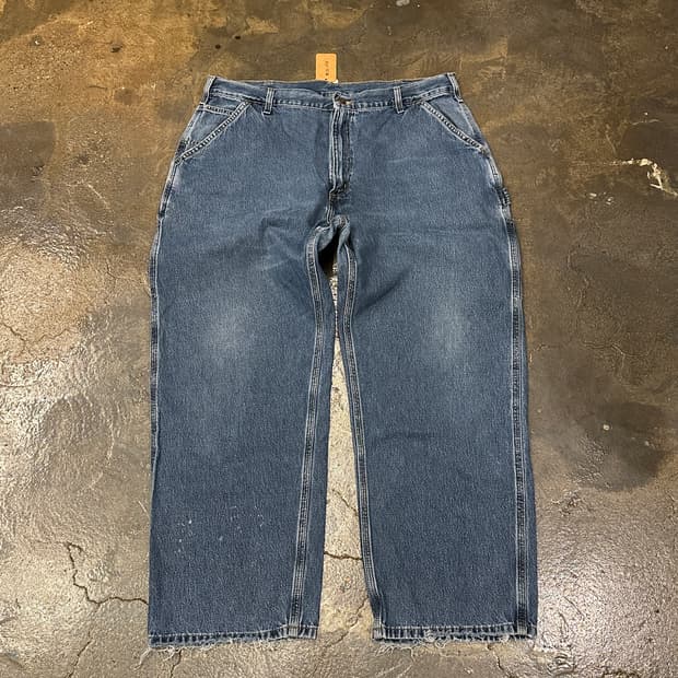Carhartt 칼하트 덩가리핏 카펜터 데님팬츠 40x30