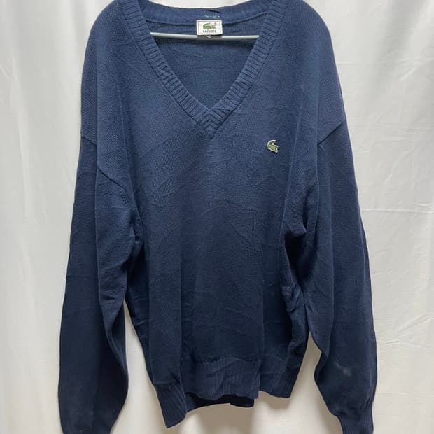 라코스테 v넥 니트