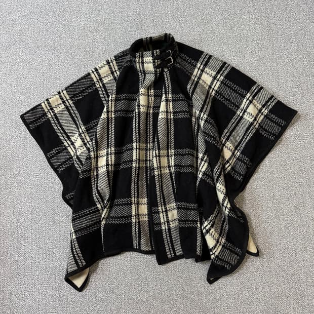 폴로 랄프로렌 울 케이프 망토