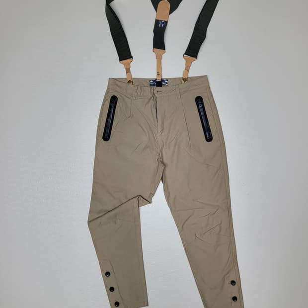 코데즈컴바인 남자 숄더벨트 면바지 31 베이지