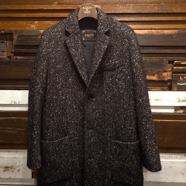 이탈리아 브랜드 팔토 트위드코트