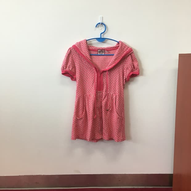 #Juicycouture short-sleeve hooded zip-u