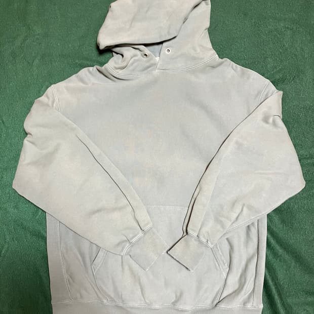 distressed stock hoodie grey