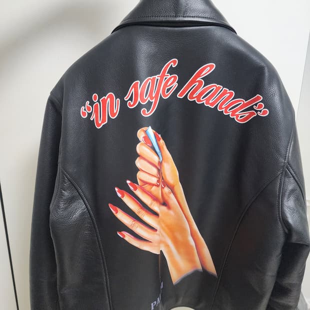 팔라스 safe hand leahter jacket 레더자켓