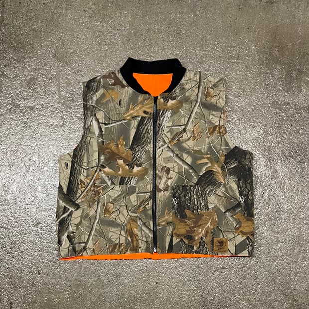 빈티지 리얼트리 패딩 베스트 (110)