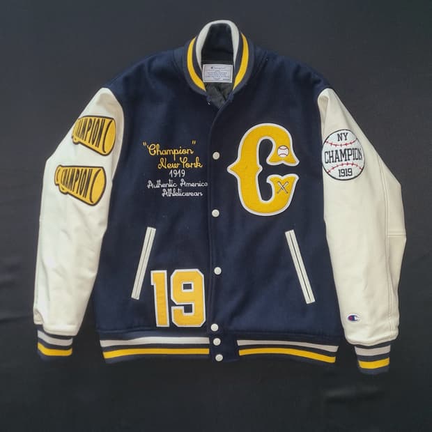 챔피온 바시티 재킷 M