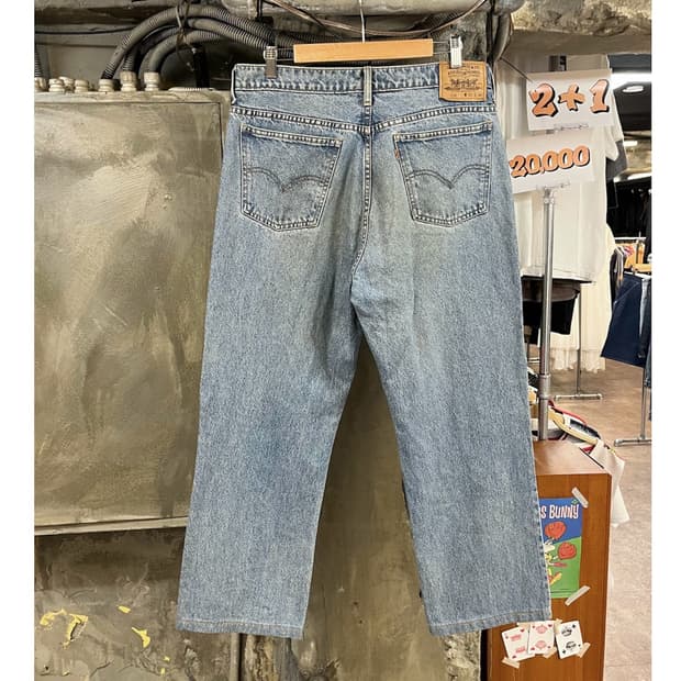 리바이스 오렌지탭 데님 팬츠 220 W92 L86  #csz3957