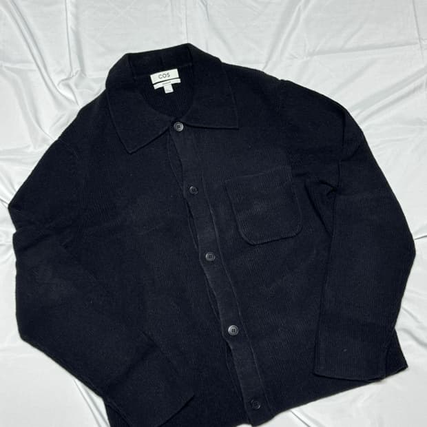 코스 부클레 가디건 블랙 XL