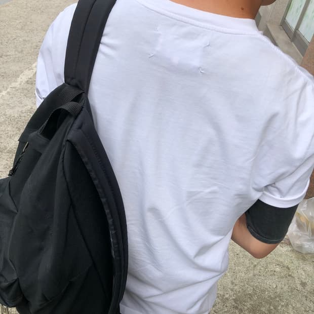 마르지엘라 오가닉 스티치 반팔티셔츠