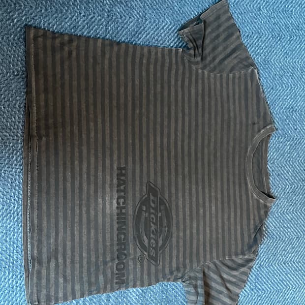 [3]디키즈X해칭룸 VTG stripe t-shirt blue