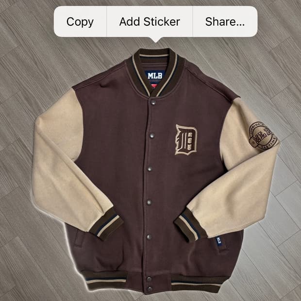 MLB 바시티 자켓