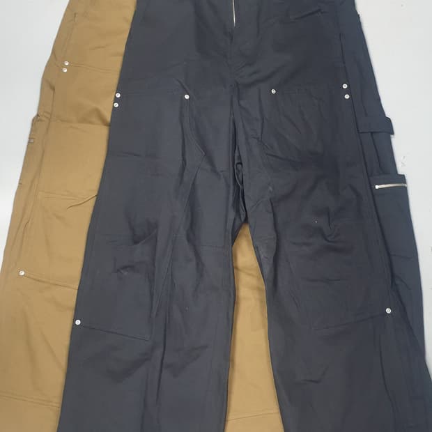 IEY 카펜터 팬츠 블랙/겨자색  M