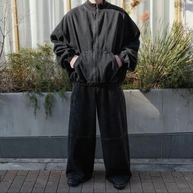 [M] WILLY CHAVARRIA 윌리차바리아 워리어 봄버 워시드블랙