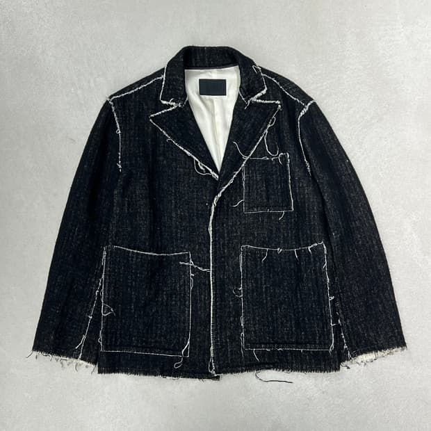 pour deux 그런지 블레이저 s09018