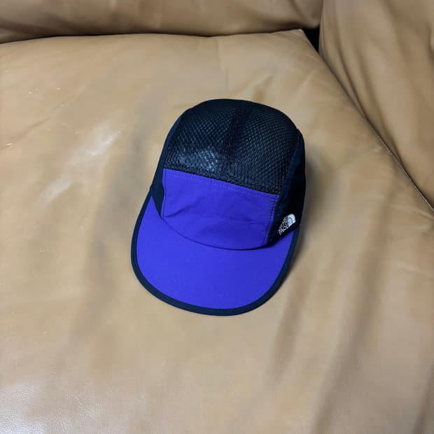 빔즈 빔스 노스페이스 러닝캡 캠프캡 모자 메쉬 퍼플