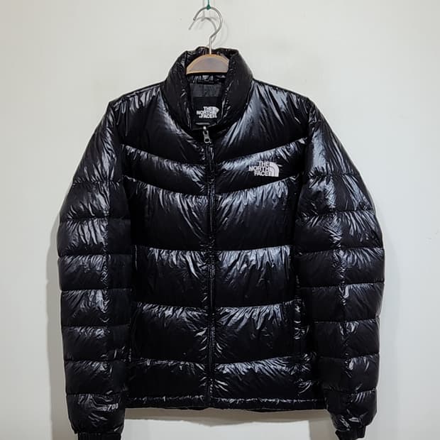 (100) 노스페이스 700 패딩점퍼 블랙 거위털 구스다운 자켓 