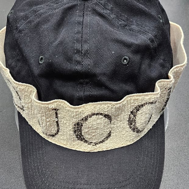 (정품)구찌 로고 헤어밴드 베이스볼 캡 60 XL