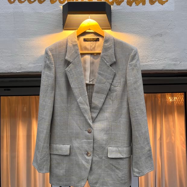 브룩스 브라더스 린넨 하운드투스 블레이저 (일본제)