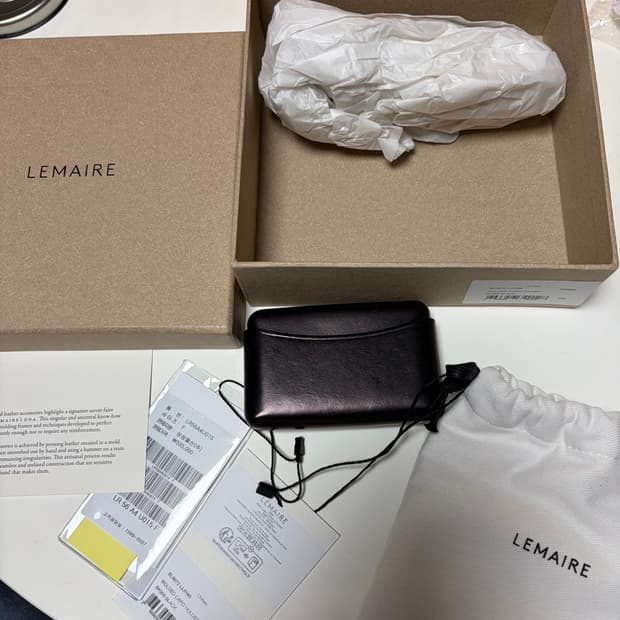 르메르 몰디드 카드지갑 풀구성 구매내역 o