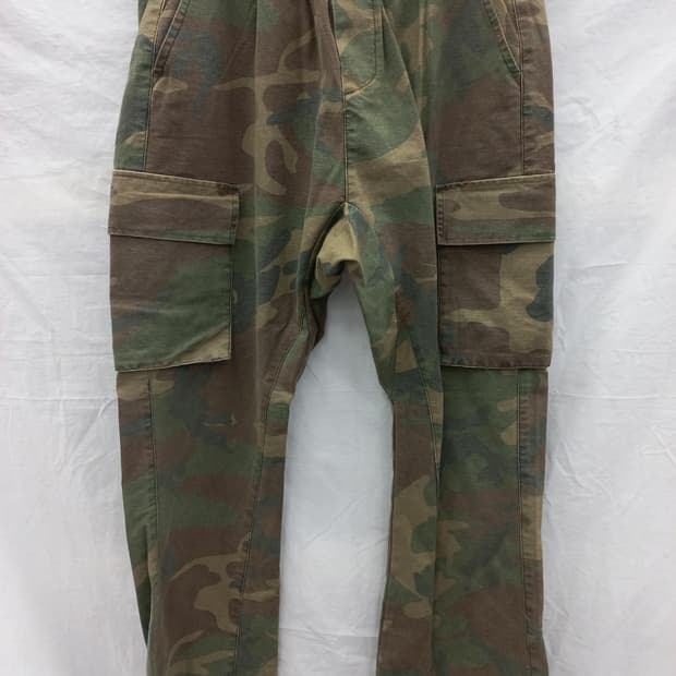 카모 밀리터리 조거 카고 바지28~30