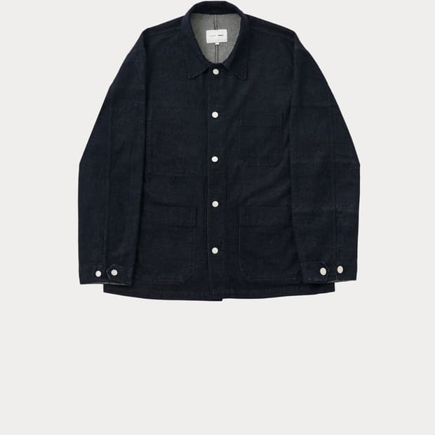 (새상품) 노운 퍼렌 데님 워크 자켓 L