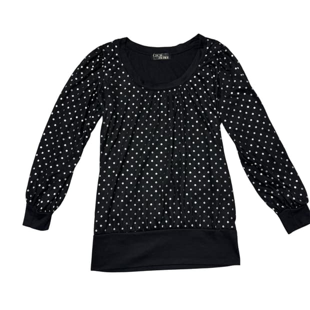 세실맥비 도트 탑 (인앵양하모니깔)