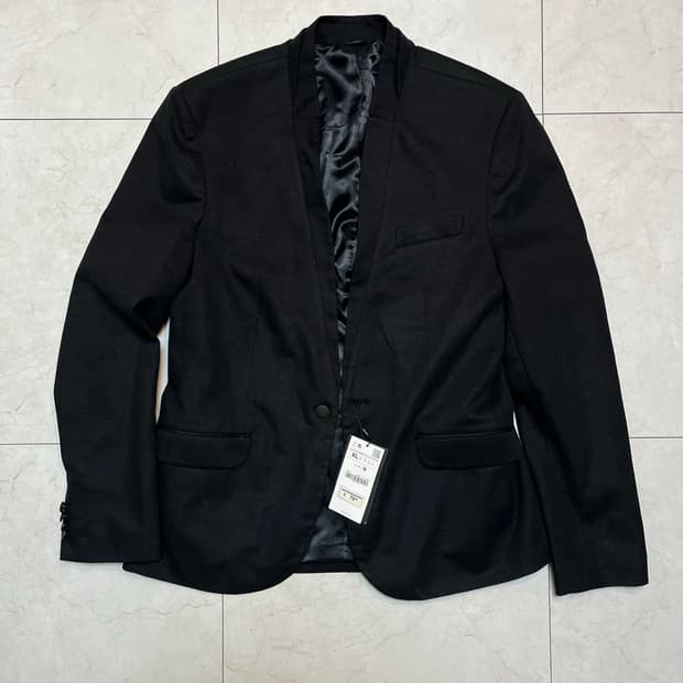 (새상품) 자라 맨 카라리스 자켓 xl