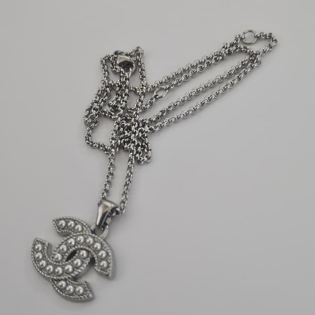 샤넬 정품 빈티지 목걸이 업사이클링 