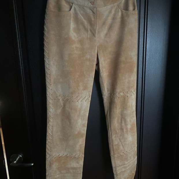 빈티지 가죽바지