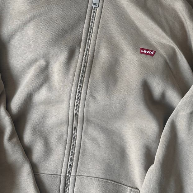 리바이스 기모 후드집업