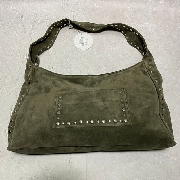 기마구아스 maxi 프랑카백 스웨이드 카키컬러