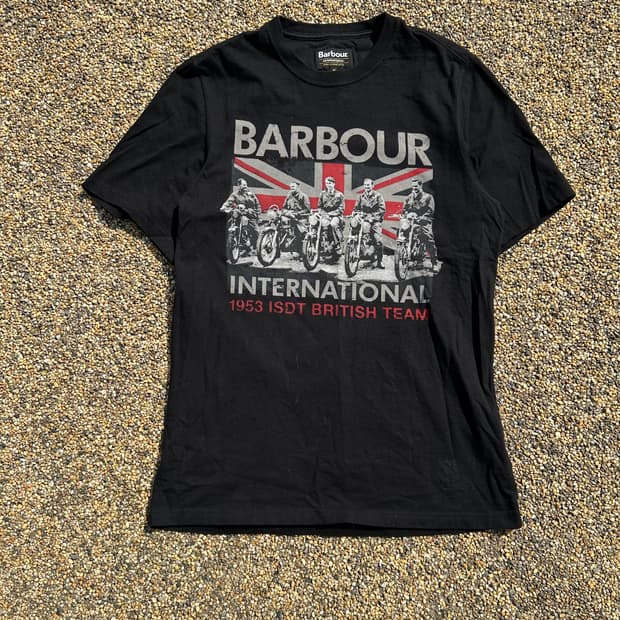 바버(Barbour) 모터 사이클 티셔츠