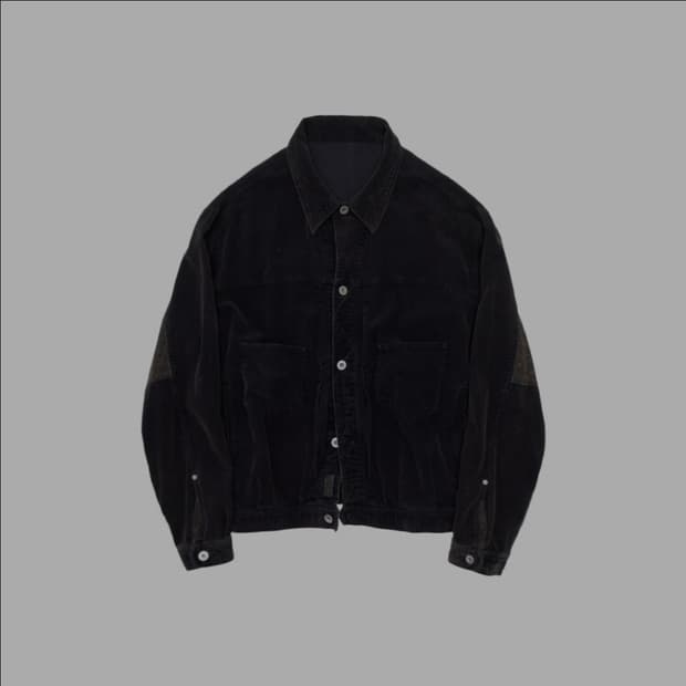 (4) 폴리테루 1011 페이즐리 트러커 다크퍼플네이비