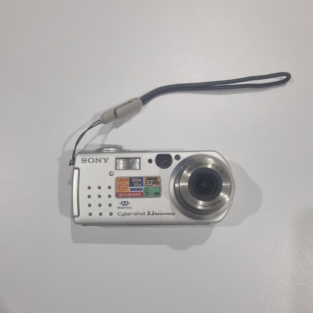 작례OK 일본 소니 사이버샷 DSC-P5 빈티지디카 레트로디카