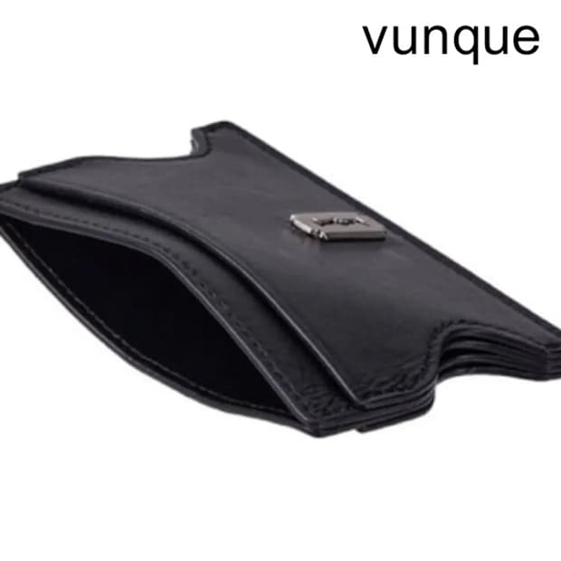 [정품] VUNQUE 분크 소가죽 토크 카드지갑