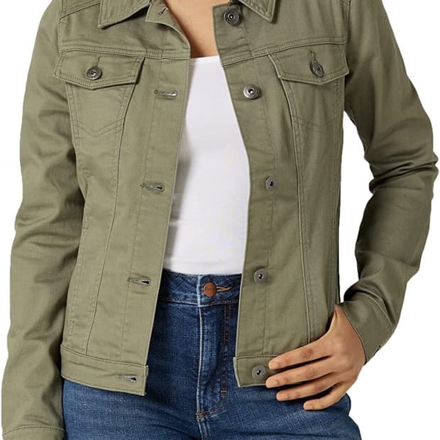 카키 재킷 야상