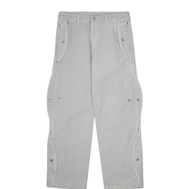 산산기어 코튼 웨이브 팬츠 2사이즈 그레이