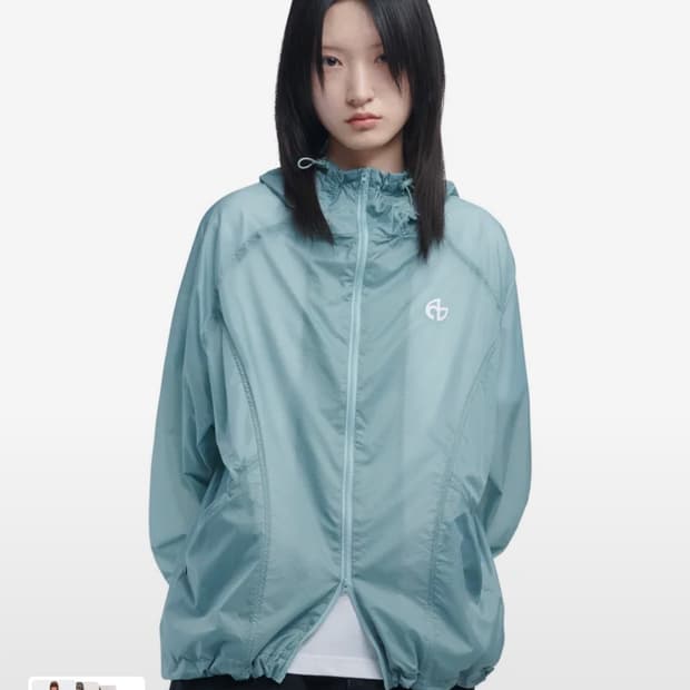 노매뉴얼 AETHER NYLON JACKET - MARINA