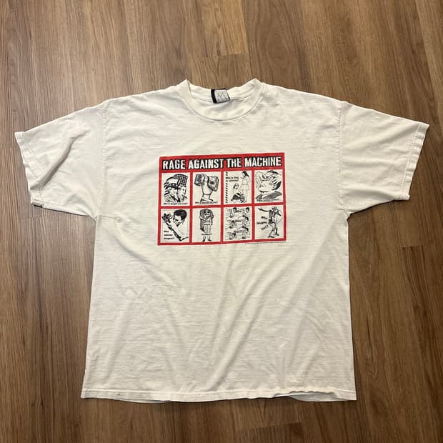 빈티지 밴드티 RATM XL~2XL
